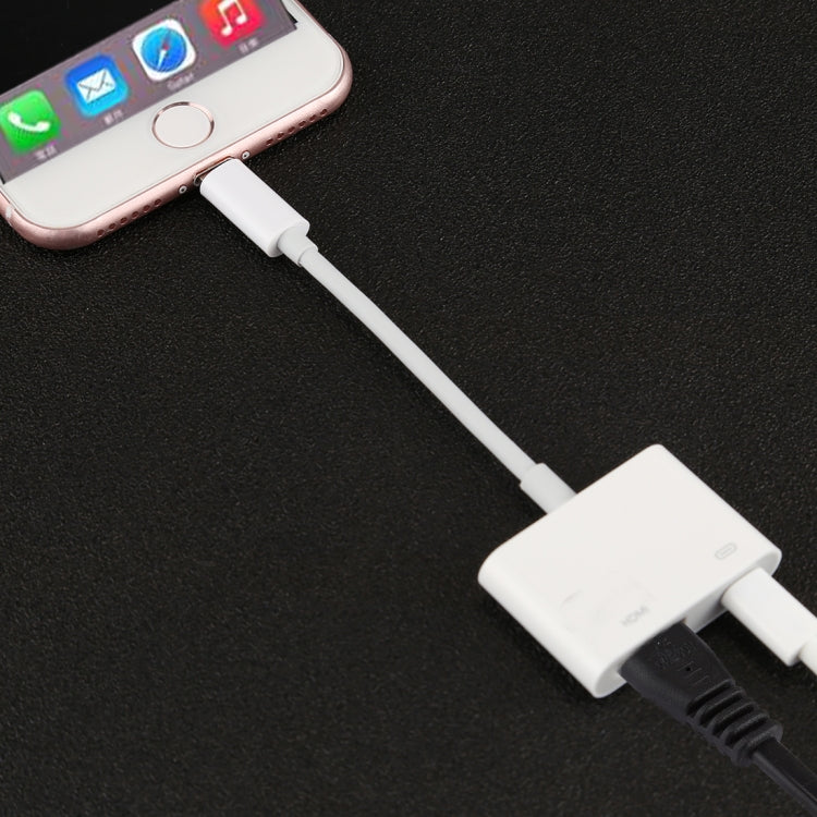 Adattatore digitale AV 8 pin a HDMI per dispositivi compatibili