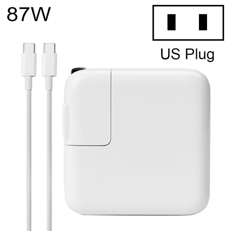 Caricabatterie portatile 87W con cavo Tipo C per MacBook
