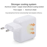 Caricabatterie portatile 87W con cavo Type-C 1,8m per MacBook Pro