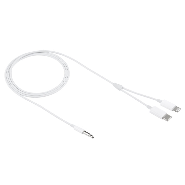 Cavo audio per telefono cellulare con jack da 8 pin e tipo C a 3,5 mm MH-CM32, MH-CM32