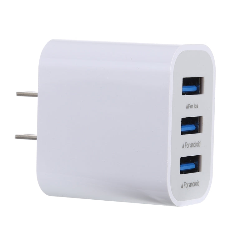 Caricatore da viaggio rapido 3 porte USB