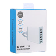 Caricatore da viaggio rapido 50W 6 porte USB