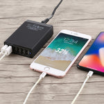 Caricatore da viaggio rapido 50W 6 porte USB