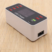Caricatore intelligente A9+ con 8 porte USB