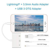 Adattatore multifunzione 3 in 1 per iPhone