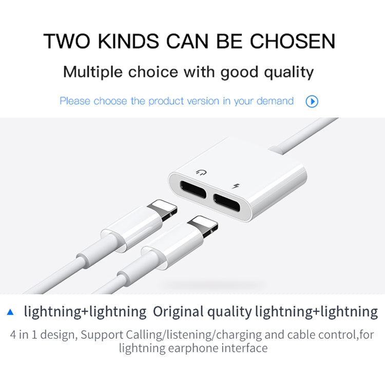 JOYROOM S-Y104 Adattatore Dual Lightning 1,2 m