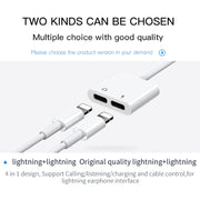 JOYROOM S-Y104 Adattatore Dual Lightning 1,2 m
