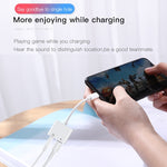 JOYROOM S-Y104 Adattatore Dual Lightning 1,2 m