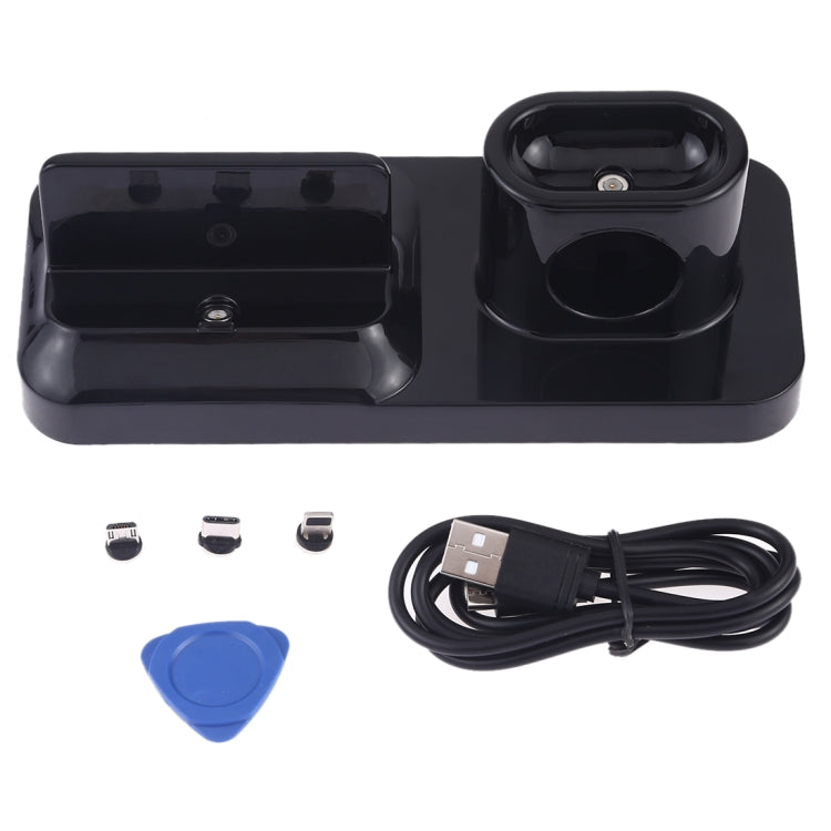 Supporto ricarica wireless per smartphone e auricolari