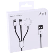Cavo di ricarica magnetico 3 in 1 per Apple