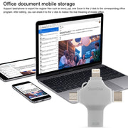 Chiavetta USB 3.0 4 in 1 - 8 GB