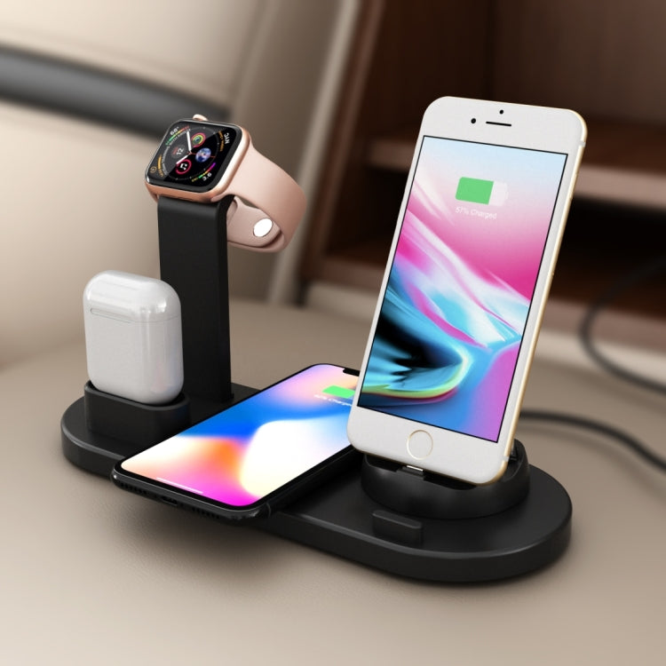 Caricatore wireless 5 in 1 per smartphone e accessori