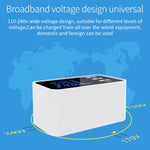 Caricabatterie 20W 3 porte USB e USB-C con display LED