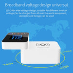 Caricabatterie USB 40W QC 3.0 con display LED
