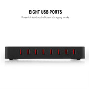 Caricabatterie intelligente X6 96W 8 porte USB