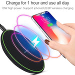 Caricabatterie wireless KD-1 10W per smartphone Android e iPhone