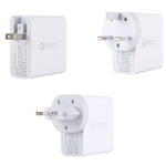 Set Caricabatterie da Viaggio A3 PD 18W USB-C QC3.0