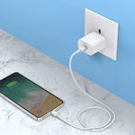Caricabatterie USB-C 18W da viaggio compatto