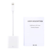 Adattatore 8 pin a scheda SD per iPhone/iPad