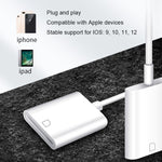 Adattatore 8 pin a scheda SD per iPhone e iPad