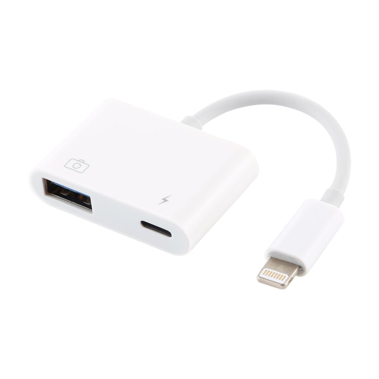 Adattatore per lettore di fotocamere NK101 da 8 pin a USB, compatibile con i sistemi IOS 9.1 e versioni successive, NK101