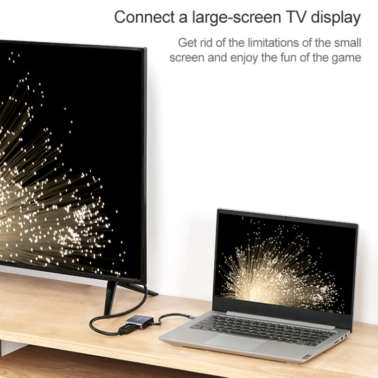 Convertitore originale Lenovo C02 da USB-C / Type-C a HDMI + VGA
