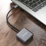 Convertitore Lenovo USB-C a HDMI e VGA 4K 3840x2160