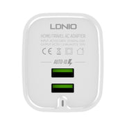 Caricatore LDNIO A201 con cavo USB 2.4A