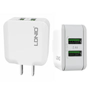 LDNIO A2201 Caricatore Doppio USB 2.4A