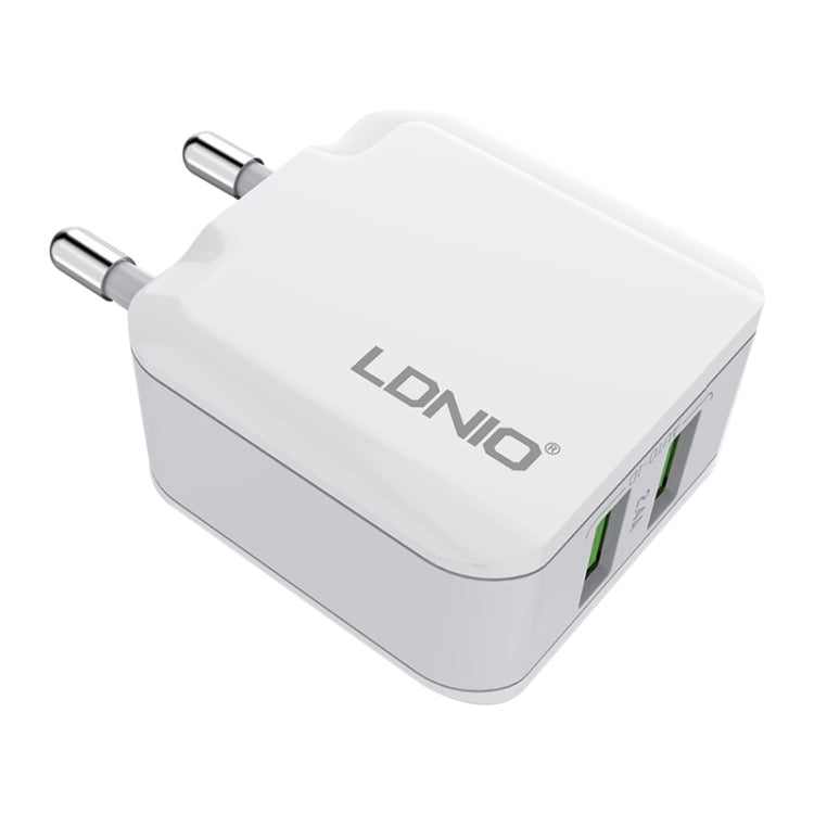 LDNIO A2201 Caricatore Doppia USB 2.4A con Cavo Micro USB