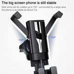 USAMS US-ZJ058 Supporto da auto a gravità retrattile per smartphone da 4,7 - 7 pollici, ZJ058