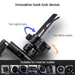 USAMS US-ZJ058 Supporto da auto a gravità retrattile per smartphone da 4,7 - 7 pollici, ZJ058