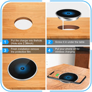Caricabatterie wireless da tavolo S50 15W