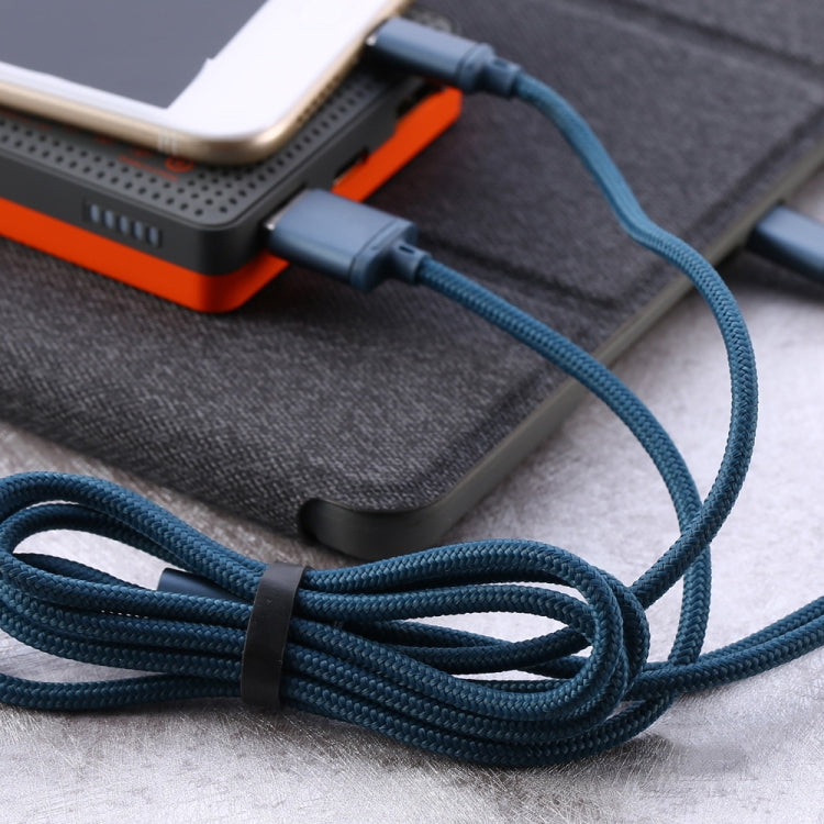 REMAX RC-131TH Cavo di ricarica da USB a 8 pin e USB-C/Tipo-C e micro USB 3 in 1 da 1 m 2,8 A