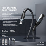 Cavo dati USB REMAX RC-064i 1 metro 2.4A per iPhone iPad