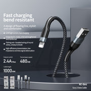 Cavo dati USB REMAX RC-064i 1m 2.4A