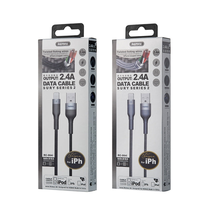 Cavo dati USB REMAX RC-064i 1 metro 2.4A per iPhone iPad
