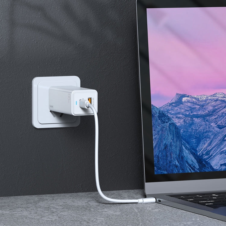 Caricatore rapido REMAX RP-U50 GaN 65W USB-C PD 3.0