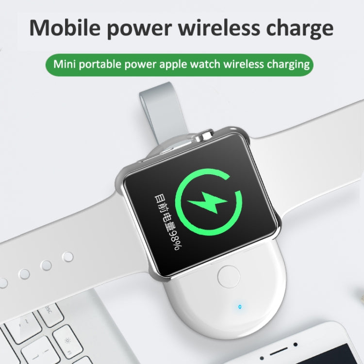 848 Caricabatterie wireless portatile universale con alimentazione mobile e magnetica per Apple Watch serie 6/5 / SE / 4/3/2/1