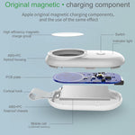 848 Caricabatterie wireless portatile universale con alimentazione mobile e magnetica per Apple Watch serie 6/5 / SE / 4/3/2/1