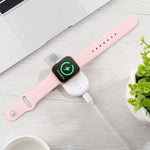 848 Caricabatterie wireless portatile universale con alimentazione mobile e magnetica per Apple Watch serie 6/5 / SE / 4/3/2/1