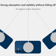 Caricabatterie wireless Magsafe 15W rotondo