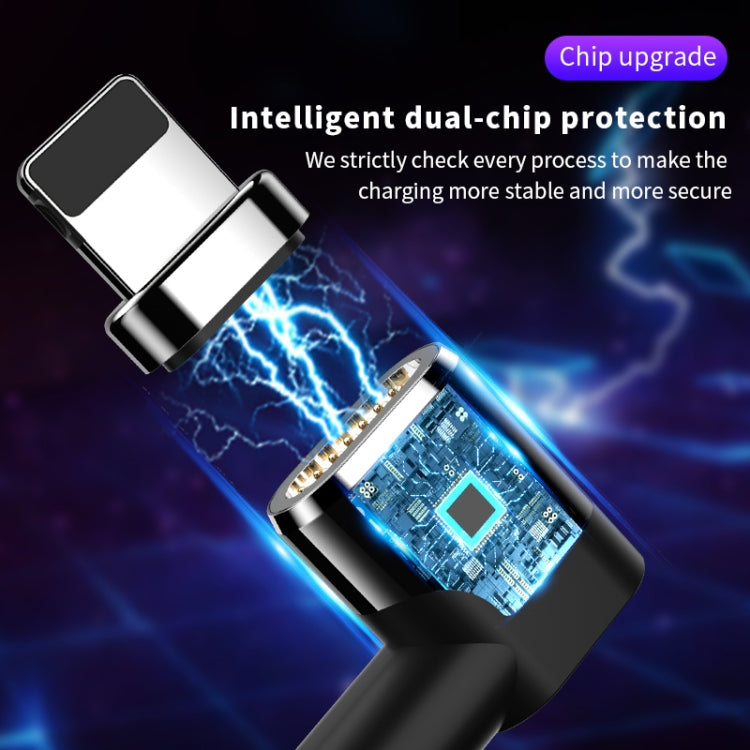 Cavo ricarica magnetico USB-C 1,2m con testa angolare