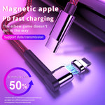 Cavo ricarica magnetico USB-C 1,2m con testa angolare