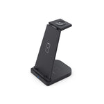 Caricabatterie wireless pieghevole 3 in 1 per iPhone e Apple Watc