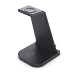 Caricabatterie wireless pieghevole 3 in 1 per iPhone e Apple Watc