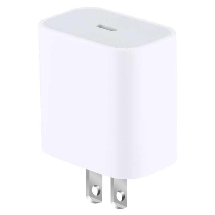 Caricatore USB-C 20W con presa americana compatibile Type-C