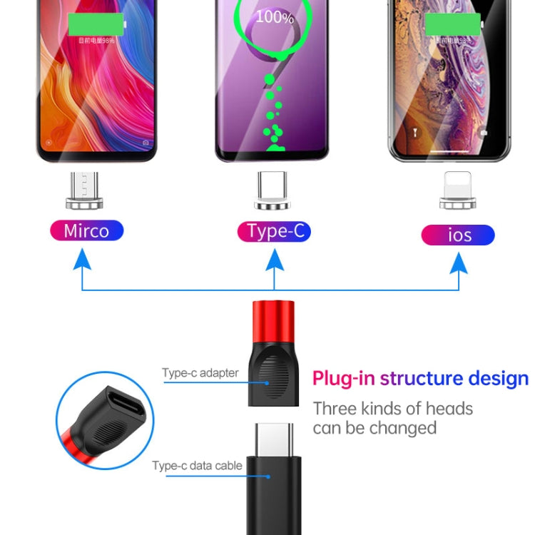 Adattatore di ricarica magnetico 4 in 1 3A per iPhone