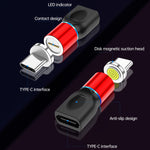 Adattatore di ricarica magnetico 4 in 1 3A per iPhone