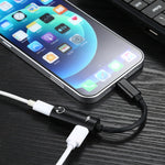 Adattatore 2 in 1 per iPhone 8 Pin Maschio